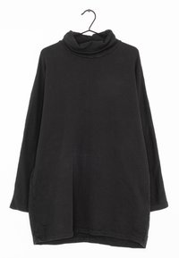 COS Striktrøje - black