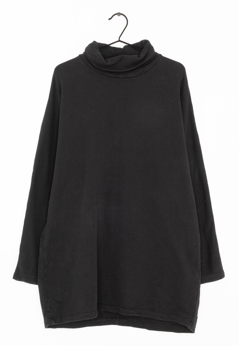 COS Striktrøje - black