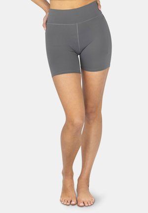 Normani, SPORT SHORTS HIGH WAIST MIT TASCHEN RADLERSHORTS - Shorts - anthrazit