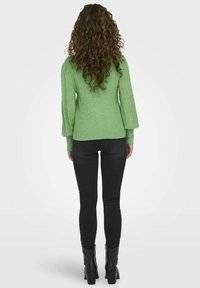 ONLY ONLKATIA STRUC PUFF ONECK - Trui - island green