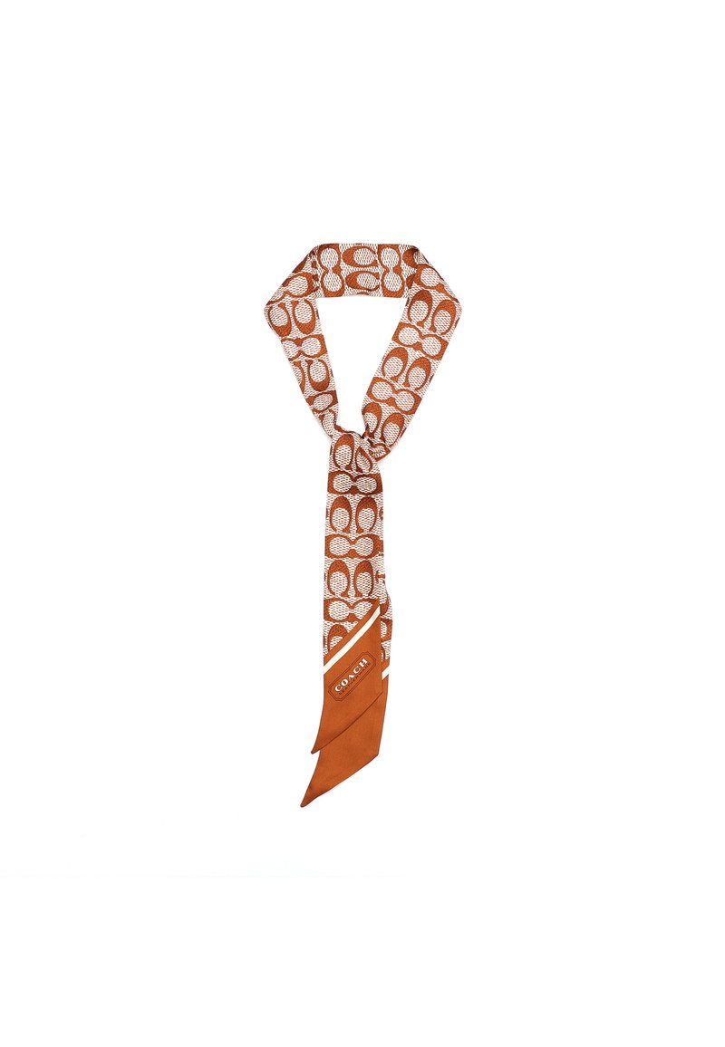 COACH SIGNATURE C VINTAGE PRINTED  - Écharpe - dark beige