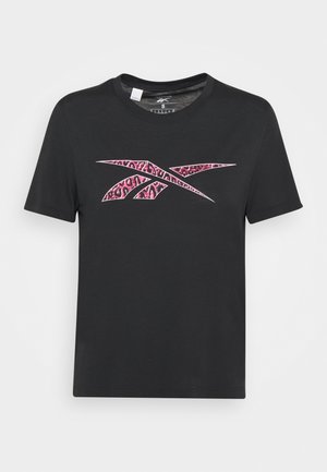 T-shirt imprimé - black