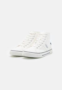 Pier One UNISEX - Kõrge servaga tossud - white