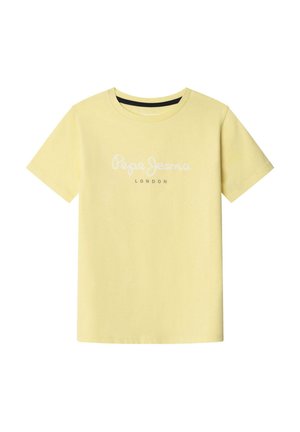 NEW ART - Printtipaita - sorbet lemon yellow