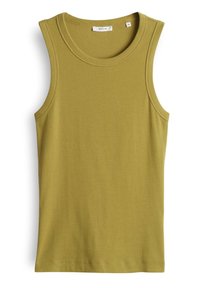 SLIM FIT RIB - Top - tropical moss