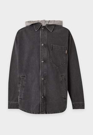 Just Cavalli, OVERSHIRT HOODIE - Дънково яке - black