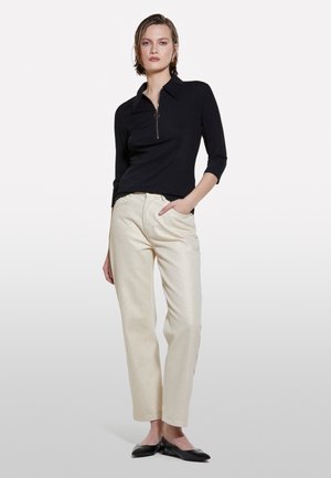 Sisley, ACETATE - T-shirt à manches longues - black
