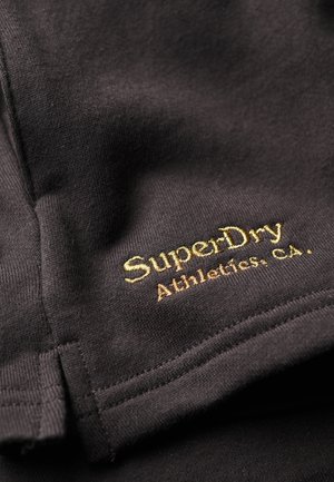 Superdry ESSENTIAL LOGO - Jogginghose - bison black