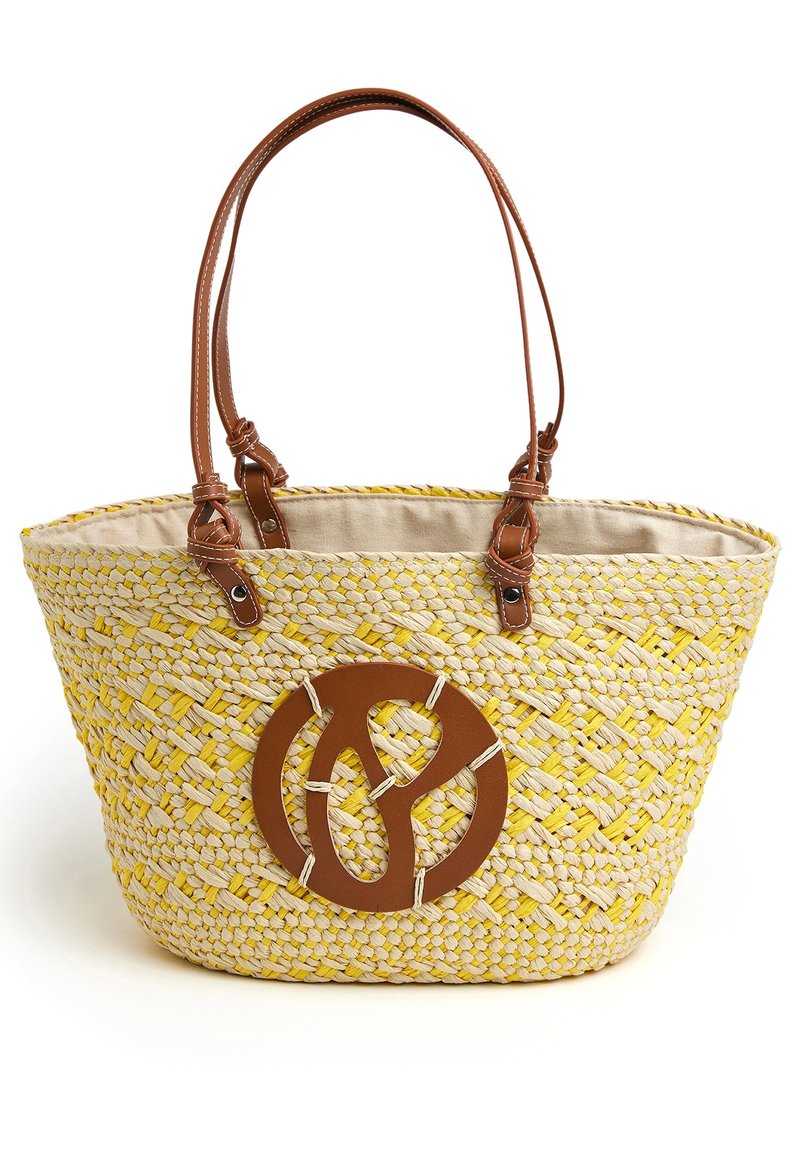 Pepe Jeans SHOULDER ODET Tote bag shine/light yellow Zalando