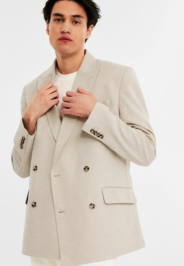 Anzugsakko - light beige