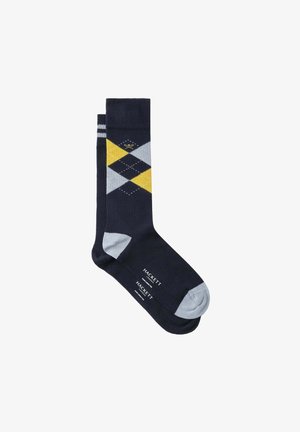 Hackett London ARGYLE 2 PACK - Strumpor - ink blue