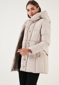 LELA REGULAR FIT - Wintermantel - stone