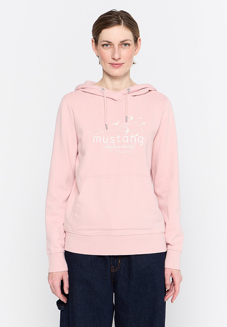 mustang Hoodie roze
