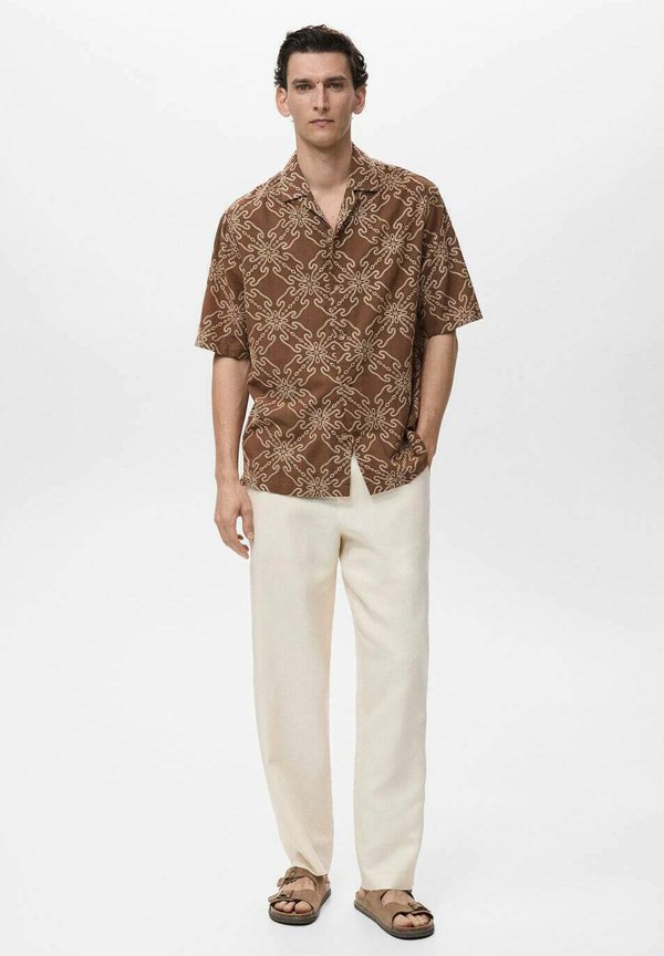 Shirt - tabákově hnědá4