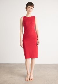 MARCIANO BY GUESS ZIP MIDI DRESS - Jerseykjole - samba red vibes