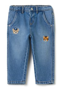 OVS - WITH POCKETS AND EMBROIDERY - Slim fit jeans - medium wash Thumbnail Image 1