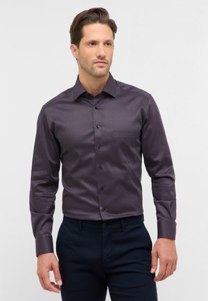 MODERN FIT - Camicia - burgunder