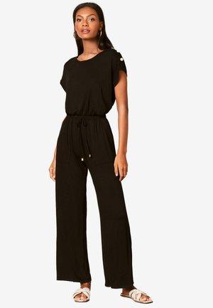 MILTARY SHORT SLEEVE - REGULAR FIT - Lühikeste varrukatega bodi - black