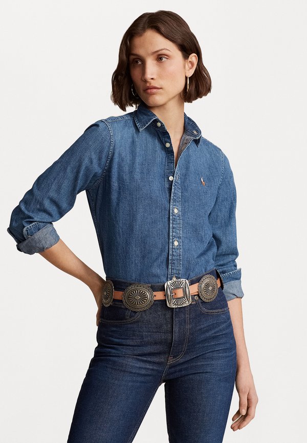 LONG SLEEVE - Button-down blouse - blaine wash