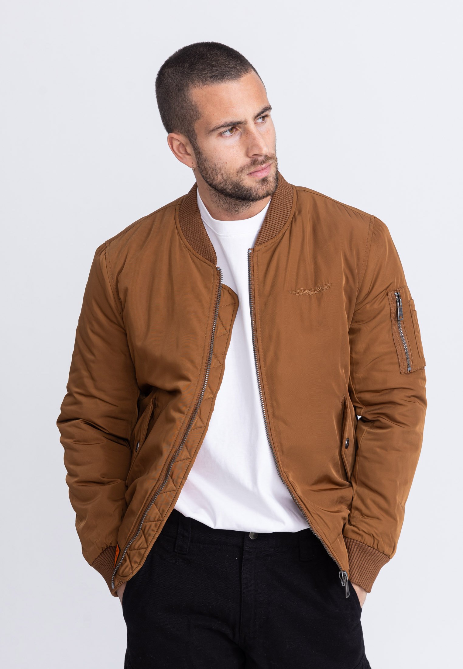 Bombers ORIGINAL - Bomber Jacket - marron/brown - Zalando