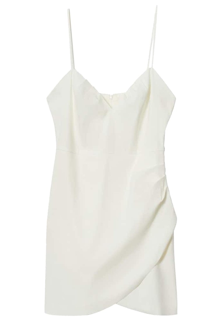 Mango Cocktailjurk wit