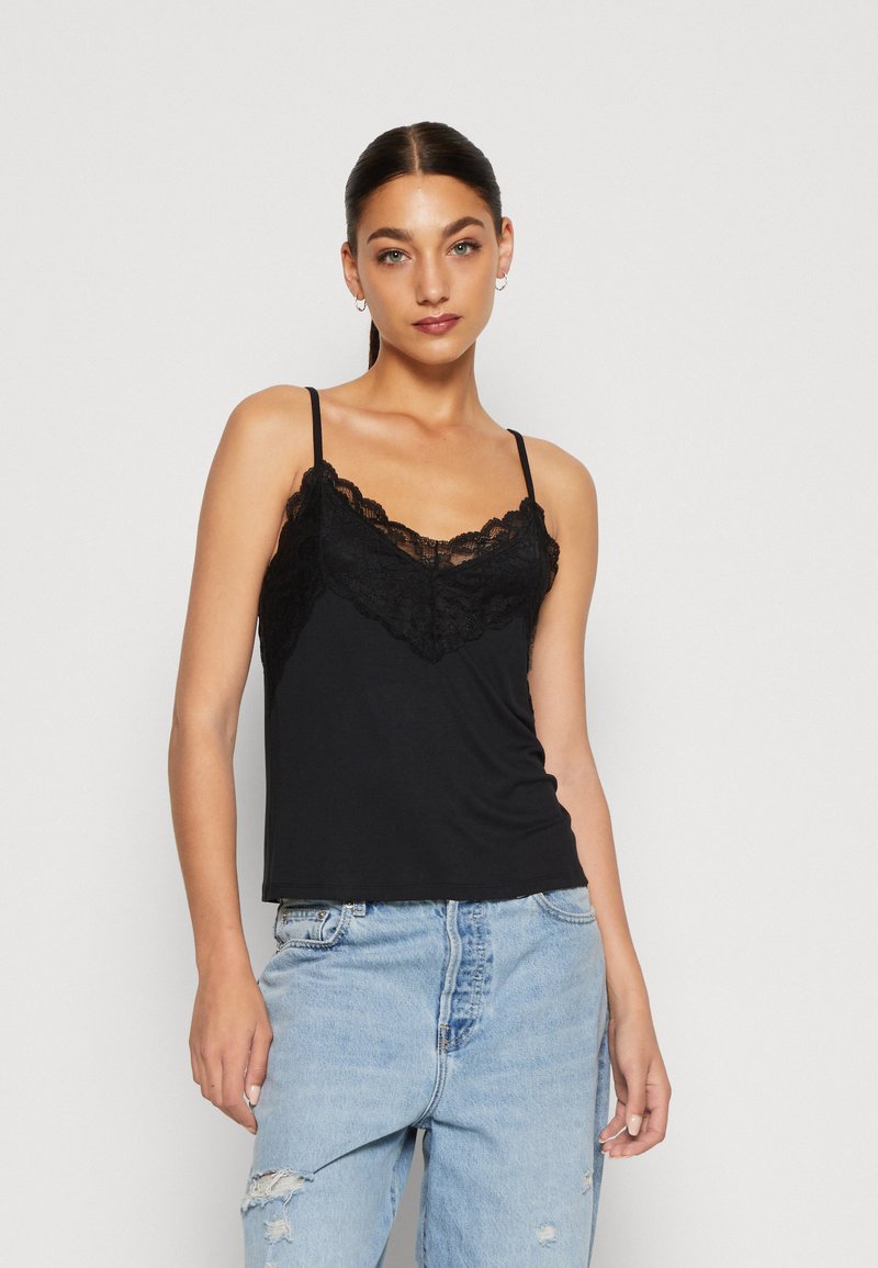 Vero Moda VMAMANDA - Top - black/negro - Zalando.es