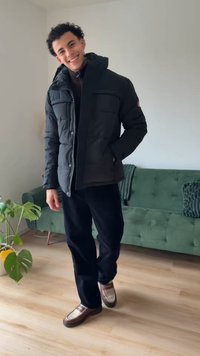 Pier One Winterjacke - black