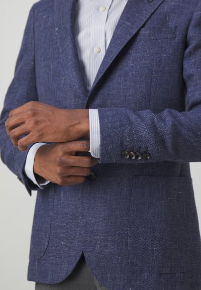 LARDINI GIACCA UOMO SPECIAL LINE DROP - Blazer jacket - dark blue