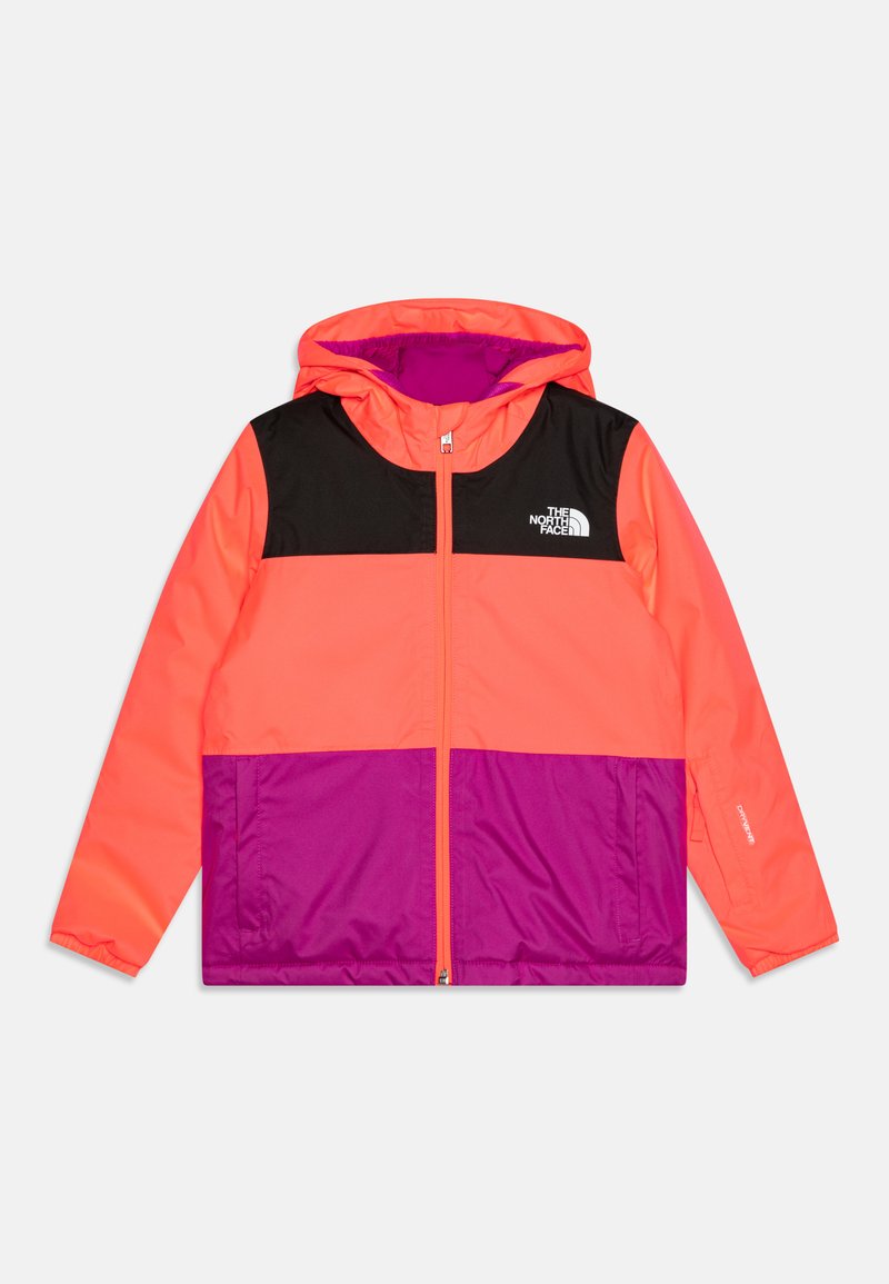 The North Face KID FREEDOM INSULATED UNISEX - Lyžiarska bunda - radiant poppy