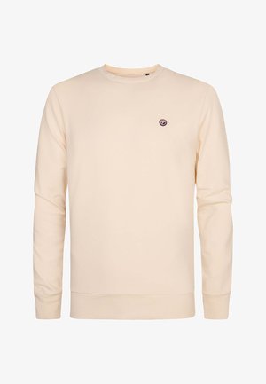 Petrol Industries, LOGO SWEATER SEAVIEWPARK - Sweater - stone white