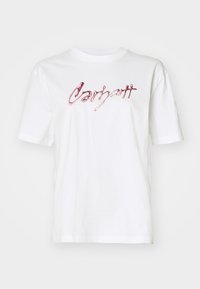 DRIP SCRIPT - T-shirt print - white