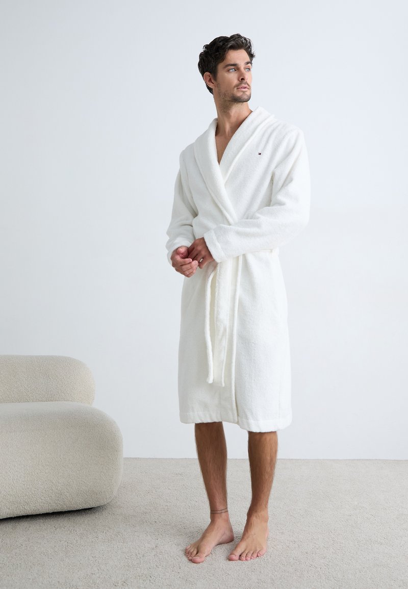 Tommy Hilfiger ORIGINAL ROBE - Dressing gown - optic white/white - Zalando Tommy Hilfiger ORIGINAL ROBE - Dressing gown - optic white/white - Zalando