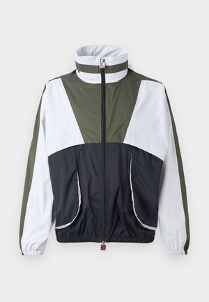 FULL ZIP UNISEX - Jas - blue/white/green