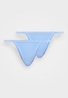 WOMEN 2 PACK - Στρινγκ εσώρουχα - light blue