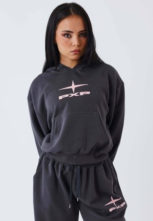 Sweat à capuche - gris requin shark