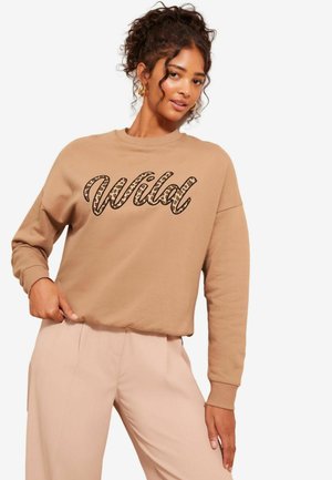 Friends Like These CREW NECK SLOGAN - Felpa - camel