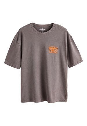 Next, REGULAR FIT - YELLOWSTONE GRAPHIC PRINT T-SHIRT  . - T-shirt imprimé - brown