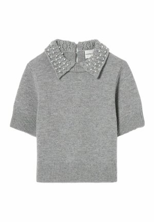 MAILLE COURT - T-shirt con stampa - gris chine