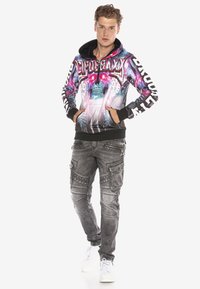Cipo & Baxx Kapuzenpullover - cyber-blue