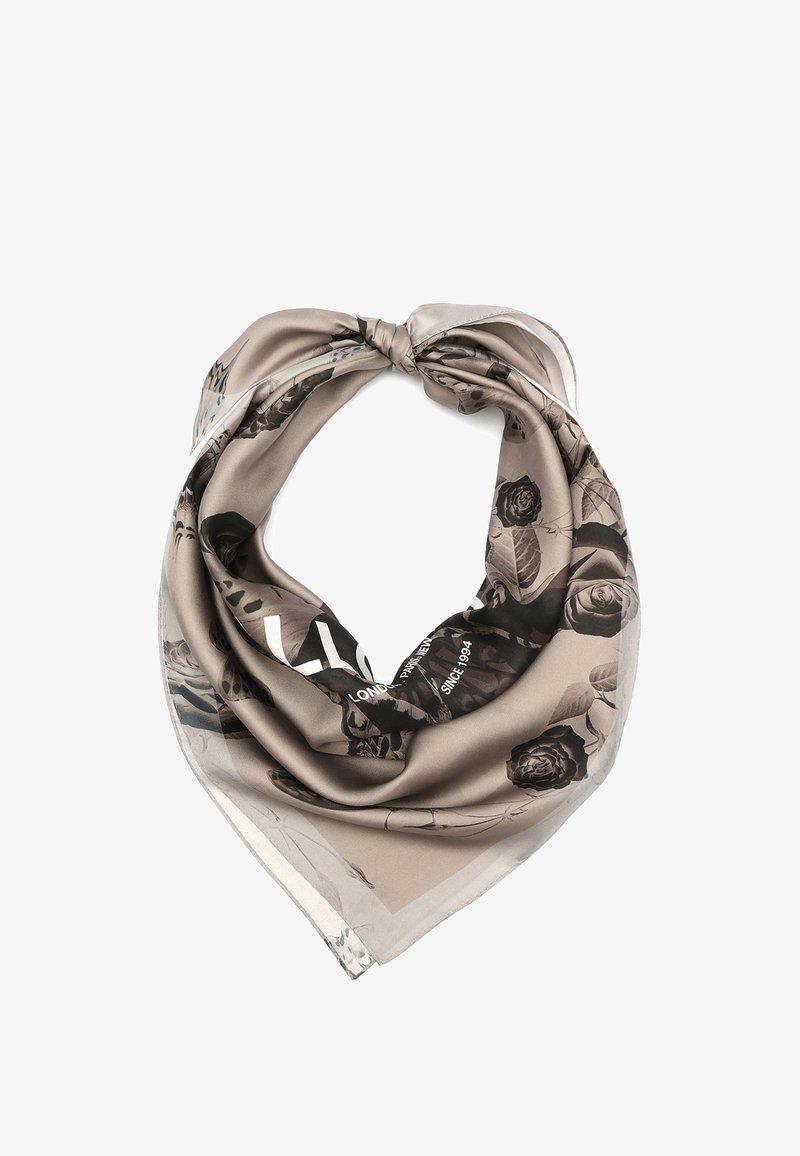 AllSaints AGATHA FAWN SQUARE - Foulard - medium brown