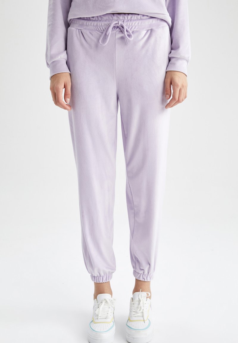 DeFacto STANDART FIT Tracksuit bottoms purple/lilac Zalando.de