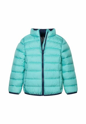 ZIP THRU PUFFER - Allvädersjacka - aqua