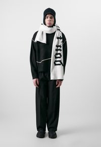 Don't Waste Culture JACQUARD SCARF UNISEX - Sjal - black