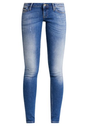 ONLY ONLCORAL LOW  - Jeans Skinny Fit - dark blue denim