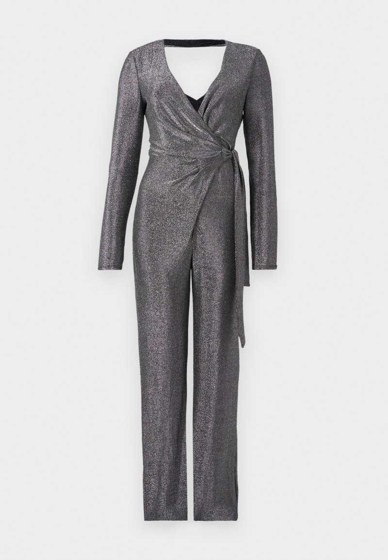 Diane von Furstenberg Jumpsuit zilverkleurig