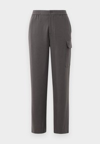 TROUSER - Nadrágok - dark gull gray