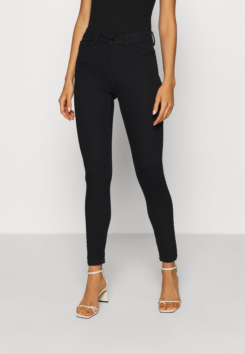 JDY JDYNEWNIKKI LIFE HIGH - Jeans Skinny Fit - black denim - Zalando.at