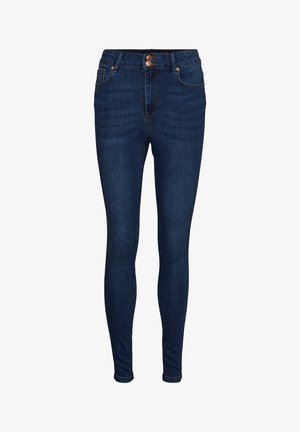 Vero Moda, Skinny fit VMSOPHIA High rise Slim - Jeans Skinny - dark blue denim