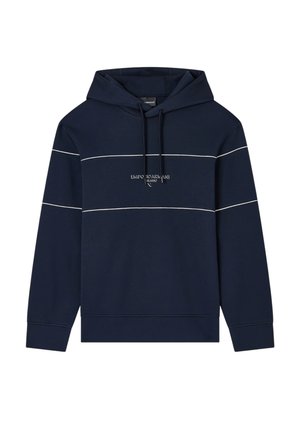 Felpa con cappuccio - blu