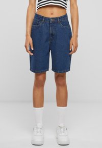 Urban Classics - BERMUDA - Farkkushortsit - mid indigo washed Pienoiskuva 1